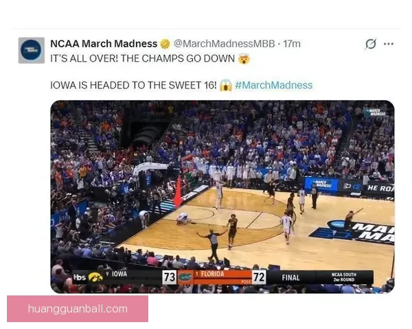 卫冕冠军遭遇准绝杀托马斯跪地捂脸奇迹逆转引爆NCAA赛事惊喜